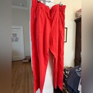 Athleta Vibrant Red Pants